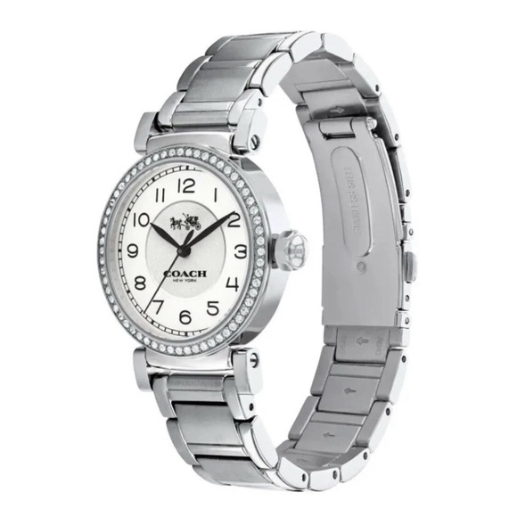 New Coach Madison Women\'s White Dial Stainless Steel Watch 14502396 main image 4